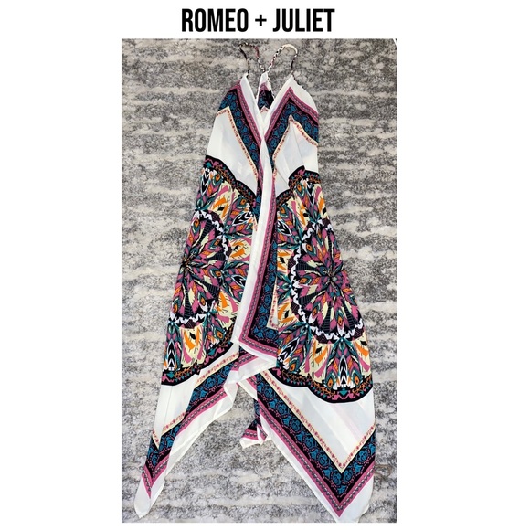 ROMEO & JULIET Couture multicolor dress - Picture 1 of 6